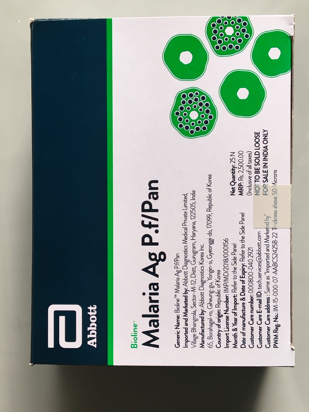 Bioline- Malaria Ag p.f/p.v